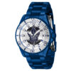 ectq01224_gz_vni_0 jpg - Relgio NHL Toronto Maple Leafs Invicta 38mm, Azul Perfeito para fs de esportes -Este relgio Invicta da coleo NHL possui um movimento preciso e uma caixa azul incrvel. O mostrador de metal e protegido pelo exclusivo Flame Fusion Crystal, e a pulseira feita de a