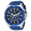 ectq06514_vni_0 jpg - Relógio Masculino Speedway, Invicta 41560, Azul e Prata -Este impressionante relógio Invicta Speedway apresenta um movimento Quartz preciso, bem como uma caixa de aço. Seu mostrador de metal azul é envolto por um cristal Flame Fusion alt