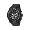 ectq06682_vni_0 jpg - Relógio Masculino com Pulseira de Aço Inoxidável, Invicta Speedway, Preto 28660 -Este impressionante relógio Invicta Speedway apresenta um movimento preciso de quartzo e uma caixa preta. Seu mostrador preto, metal e fibra de carbono é cercado por um cristal de&