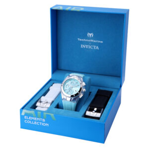 ectq100221_mt_vni_3 jpg - Relógio Masculino TechnoMarine X Invicta Five Elements AIR com 3 Alças Intercambiáveis 44, Azul Claro TM122001 -<p width=