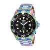 ectq10662_vni_0 jpg - Relgio Masculino Pro Automtico 47mm. Iridescente 26601, Invicta -Este lindo relgio Invicta Pro contm um movimento Automtico preciso alm de uma caixa iridescente. Seu mostrador exibe um mostrador de metal preto protegido por um Cristal Mineral de