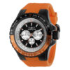 ectq13073_vni_0 jpg - Relógio Masculino Aviator, Invicta 37031, Laranja e Preto -Este incrível relógio Invicta da coleção Aviator oferece um movimento de quartzo exato, com uma incrível caixa preta. O mostrador exibe um mostrador de metal protegido por nosso ex