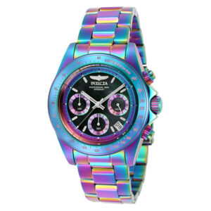 ectq14932_vni_0 jpg - Relgio Masculino Speedway com Mostrador Madreprola e 40mm. Invicta 23941 Iridescente e Sofisticado. -<p>Este relgio Invicta da coleo Speedway um item de alta qualidade, com movimento exato e uma incrvel caixa iridescente. O mostrador preto em madreprola protegido pelo cristal mineral</p>