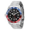ectq16934_vni_0 jpg - Relógio Masculino de Quartzo Pro Diver, Invicta 43961, Prata -Este incrível relógio Invicta da coleção Pro Diver oferece um movimento Quartz exato, com uma incrível caixa de aço. O mostrador exibe um mostrador de metal preto protegido pelo no