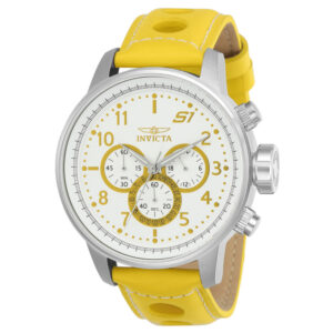 ectq18042_vni_0 jpg - Relógio Masculino de Quartzo S1 Rally, Invicta 24081, Amarelo -<p>Este incrível relógio Invicta da coleção S1 Rally oferece um movimento de quartzo exato, com uma incrível caixa de aço. O mostrador exibe um mostrador de metal protegido por nosso&</p>