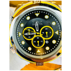 ectq19734_vni_2 jpg - Relógio Masculino Analógico de Quartzo 53mm, Invicta Bolt Zeus 43791, Prata e Amarelo -<p width=