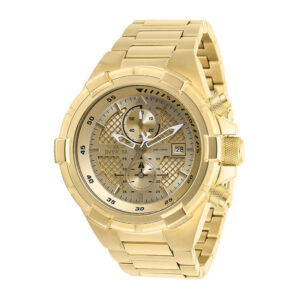 ectq22182_vni_0 jpg - Relógio Masculino de Quartzo Aviator, Invicta 28122, Dourado -<p>Este lindo relógio Invicta Aviator contém um movimento Quartz, sustentado por uma impressionante caixa dourada. Seu mostrador exibe um mostrador de metal dourado protegido por um C</p>