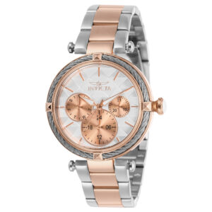 ectq26982_vni_3 jpg - Relógio Feminino de Quartzo Bolt, Invicta 28962, Prata e Ouro Rosa -<p width=