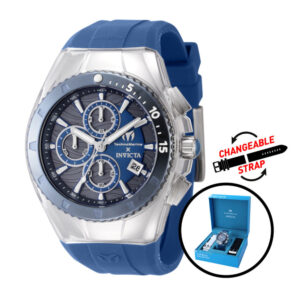ectq300221_mt_vni_0 jpg - Relógio Masculino TechnoMarine X Invicta Five Elements WATER com 3 Alças Intercambiáveis 44, Azul TM 122003 -<p>Invicta e Technomarine, duas marcas de relógios icônicas e de renome mundial, colaboraram para criar uma nova coleção de relógios de edição limitada que certamente conquistará o mu</p>