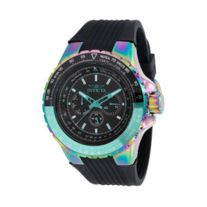 ectq33073_vni_0 jpg - Relógio Masculino de Quartzo Aviator, Invicta 37033, Preto -<p>Este lindo relógio Invicta Aviator contém um movimento Quartz preciso, além de uma caixa iridescente. Seu mostrador exibe um mostrador de metal preto protegido por um cristal Flame</p>