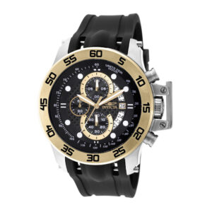 ectq35291_vni_2 jpg - Relógio Masculino I Force, Invicta 19253, Preto, Prata e Dourado -<p>Este atraente relógio Invicta da coleção I Force é alimentado por um movimento de quartzo preciso, com uma caixa de aço. Seu mostrador é decorado por um mostrador preto de fibra de</p>