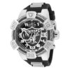 ectq38753_vni_0 jpg - Relógio Masculino NFL Las Vegas Raiders, Invicta 35783, Preto e Branco -Este impressionante relógio Invicta NFL apresenta um movimento Quartz preciso, bem como uma caixa prateada. Seu mostrador de metal é envolto por um Cristal Flame Fusion altamente p