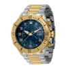 ectq40993_vni_0 jpg - Relógio Masculino Aviator, Invicta 39904, Prata e Dourado -Este atraente relógio Invicta da coleção Aviator é movido por um movimento Quartz preciso, com caixa de aço. Seu mostrador é decorado por um mostrador de metal azul e protegido por