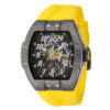 ectq42534_vni_0 jpg - Relgio masculino Invicta S1 Rally Diablo Automtico 44 mm, amarelo 43524 estilo e preciso em um s acessrio. -Este o relgio Invicta S1 Rally, um modelo com movimento Automtico preciso e caixa de ao. Seu mostrador composto por plstico e metal, protegido por um cristal Flame Fusion altamente