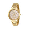 ectq48013_vni_0 jpg - Relógio Feminino de Quartzo Angel, Invicta 31084, Dourado -Este atraente relógio Invicta da coleção Angel é movido por um movimento Quartz preciso, com caixa dourada. Seu mostrador é decorado por um mostrador dourado em ostra e protegido p
