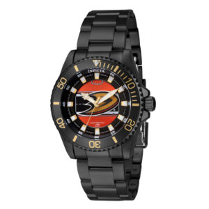 ectq52224_gz_vni_0 jpg - Relgio Invicta NHL Anaheim Ducks de 38mm estilo e sofisticao para fs de hquei. -<p>Este relgio Invicta da coleo NHL um item incrvel para qualquer amante de hquei. Com uma caixa preta e um mostrador de metal protegido pelo exclusivo Flame Fusion Crystal, este relg</p>