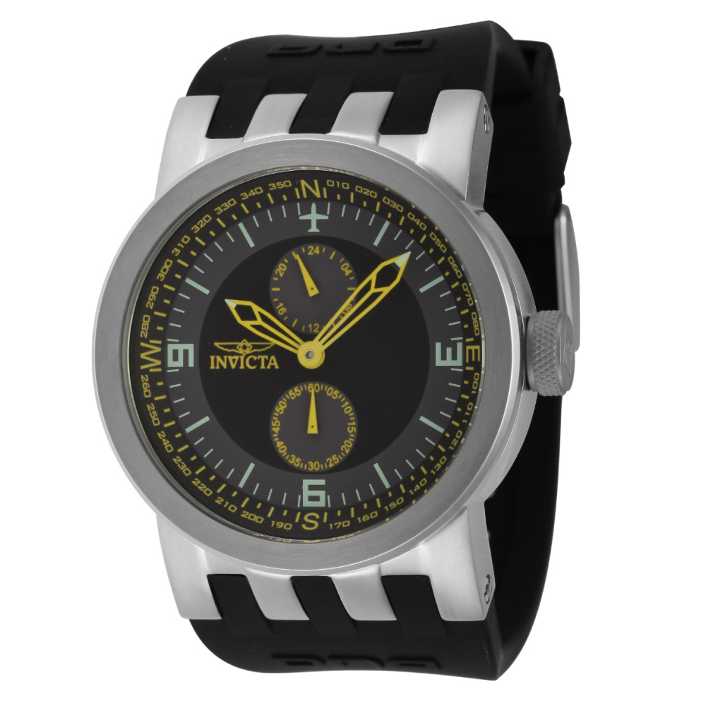 Relógio Masculino Invicta DNA Preto 46 mm Design Moderno e Resistente