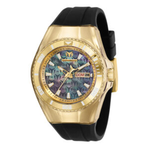 ectq523511_mt_gz_vni_1 jpg - Relgio feminino com monograma TechnoMarine Cruise 40 mm. Preto. Branco com ala intercambivel ZG TM 115325, Invicta -<p>Este incrvel relgio TechnoMarine da coleo Monogram oferece um movimento exato, com uma incrvel caixa dourada. O mostrador exibe um mostrador preto em ostra protegido pelo nosso exc</p>