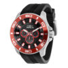 ectq54753_vni_0 jpg - Relgio masculino Invicta profissional 50mm, cor preta Ref. 35745 -Este um relgio Invicta Pro com movimento em uma caixa de ao slida e mostrador de metal preto protegido por um cristal Flame Fusion altamente resistente. Possui uma pulseira de sili