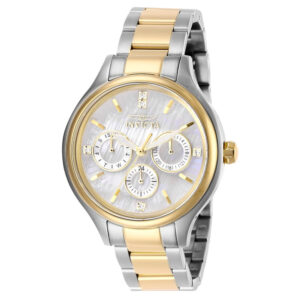 ectq55682_vni_1 jpg - Relógio Feminino Angel com Mostrador Madrepérola, Invicta 28655, Prata e Dourado -<p width=