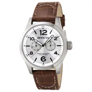 ectq5670_vni_0 jpg - Relógio Masculino I Force, Invicta 0765, Marrom -<p>Este atraente relógio Invicta da coleção I Force é alimentado por um movimento de quartzo preciso, com uma caixa de aço. Seu mostrador é decorado por um mostrador de metal prateado</p>