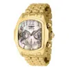 ectq65134_vni_0 jpg - Relógio Masculino Invicta Lupah com Mostrador Madrepérola 44, Ouro 43156 -Este incrível relógio Invicta da coleção Lupah oferece um movimento de quartzo exato, com uma caixa de ouro incrível. O mostrador exibe um mostrador dourado em madrepérola protegid
