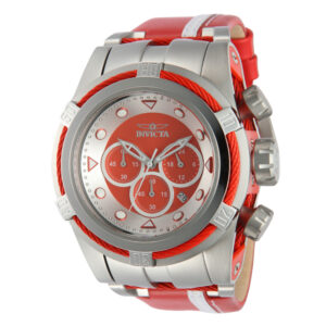 ectq68734_vni_0 jpg - Relógio Masculino Analógico de Quartzo 53mm, Invicta Bolt Zeus 43786, Vermelho -<p>Este incrível relógio Invicta da coleção Bolt oferece um movimento de quartzo exato, com uma incrível caixa vermelha de aço. O mostrador exibe um mostrador de metal vermelho pratea</p>