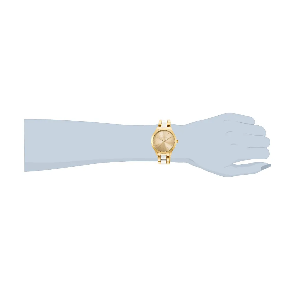 ectq69402_vni_1 jpg - Relgio feminino anjo 38 mm. Ouro. Prola 20496, Invicta -Este impressionante relgio Invicta Angel apresenta um movimento preciso, bem como uma caixa dourada. Seu mostrador de metal dourado envolto por um Cristal Flame Fusion altamente pr