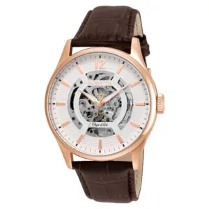 ectq69522_vni_0 jpg - Relgio masculino Objet D Art Automtico 44 mm. Marrom 22596, Invicta -<p>Este impressionante relgio Invicta Objet D Art apresenta um movimento Automtico preciso, bem como uma caixa em ouro rosa. Seu mostrador de metal branco envolto por um cristal Flame</p>