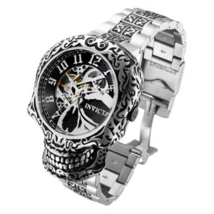 ectq70913_vni_1 jpg - Relógio Masculino Automático Artist, Invicta 31907, Prata e Preto -<p width=