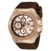 ectq712511_mt_vni_0 jpg - Relógio Masculino TechnoMarine Cruise Star, Invicta TM115217, Marrom -Este relógio TechnoMarine da coleção Cruise possui um movimento de quartzo e apresenta uma robusta caixa em ouro rosa. Em sua face, você pode encontrar um mostrador de metal ouro r