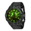 ectq71993_vni_0 jpg - Relógio Masculino Automático Aviator, Invicta 39917, Preto e Verde -Este atraente relógio Invicta da coleção Aviator é movido por um movimento automático preciso, com uma caixa de metal. Seu mostrador é decorado por um mostrador de metal verde e pr