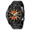 ectq75224_gz_vni_0 jpg - Relgio Masculino Invicta NHL Anaheim Ducks Preto 47mm, Modelo ZG 42257. -Este relgio Invicta da coleo NHL apresenta um movimento preciso e uma caixa preta elegante. O mostrador de metal protegido pelo exclusivo Flame Fusion Crystal, e a faixa de ao inox