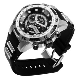 ectq79563_gz_vni_1 jpg - Relógio Masculino de Quartzo Speedway, Invicta ZG36597, Preto e Prata -<p>Este impressionante relógio Invicta Speedway apresenta um movimento Quartz preciso, bem como uma caixa prateada. Seu mostrador preto em fibra de carbono é envolto por um cristal Fl</p>