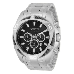 ectq81143_vni_0 jpg - Relgio Masculino Bolt 50mm. Ao 34118, Invicta -<p>Este atraente relgio Invicta da coleo Bolt movido por um movimento preciso, com caixa de ao. Seu mostrador decorado por um mostrador de metal cinza e protegido por um resistente Fl</p>