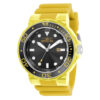 ectq82323_vni_0 jpg - Relgio masculino profissional 51,5 mm. Amarelo. Transparente 32328, Invicta -Este incrvel relgio Invicta da coleo Pro oferece um movimento exato, com uma incrvel caixa de ao preta e amarela. O mostrador exibe um mostrador de metal preto protegido por nosso&