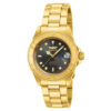 ectq84851_vni_0 jpg - Relógio Masculino Automático Pro Diver, Invicta 15848, Dourado -Este incrível relógio Invicta da coleção Pro Diver oferece um movimento automático exato, com uma incrível caixa dourada. O mostrador exibe um mostrador de metal carvão protegido p