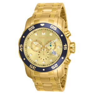 ectq86008_gz_vni_0 jpg - Relógio Masculino Pro Diver SCUBA, Invicta ZG80068, Dourado -<p>Este incrível relógio Invicta da coleção Pro Diver oferece um movimento Quartz exato, com uma incrível caixa dourada. O mostrador exibe um mostrador de metal champanhe protegido pe</p>