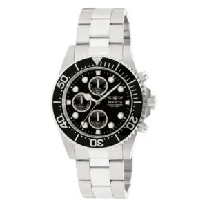 ectq8671_vni_0 jpg - Relógio Masculino Pro Diver, Invicta 1768, Prata -<p>Este lindo relógio Invicta Pro Diver contém um movimento de quartzo preciso, além de uma caixa de aço. Seu mostrador exibe um mostrador de metal preto protegido por um Cristal Flam</p>