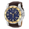 ectq90283_vni_0 jpg - Reserva Excurso Swiss Ronda Z60 Calibre Men s Watch 49.5mm. Marrom 38209, Invicta -Este impressionante relgio Invicta Reserve apresenta um movimento preciso, bem como uma caixa em ao e ouro. Seu mostrador azul de metal envolto por um cristal Flame Fusion altament