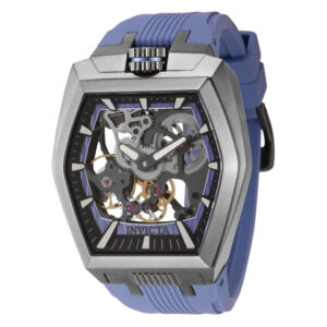 ectq91044_vni_0 jpg - Relgio mecnico masculino Akula 48 mm. Azul 44019, Invicta -<p>Este impressionante relgio Invicta Akula apresenta um movimento mecnico preciso, bem como uma caixa de metal. Seu mostrador metlico azul, preto e metlico envolto por um cristal Fla</p>