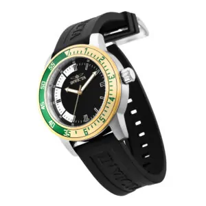 ectq97653_vni_1 jpg - Relógio Masculino Especializado, Invicta 35679, Preto, Prata e Dourado -<p>Este lindo relógio Invicta Speciality contém um movimento preciso de quartzo além de uma caixa de aço. Seu mostrador exibe um mostrador de metal protegido por um Cristal Flame Fusi</p>