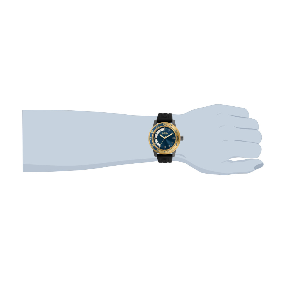 Relógio Masculino Invicta 45mm Preto, Design Elegante e Sofisticado, Resistente e Estiloso 35779