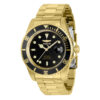 ectqlxbo9298_gz_vni_0 jpg - Relógio Masculino Automático Pro Diver, Invicta ZG8929OBXL, Dourado e Preto -Este atraente relógio Invicta da coleção Pro Diver é movido por um movimento automático preciso, com caixa dourada. Seu mostrador é decorado por um mostrador de metal preto e prote