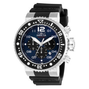 ectq13762_vni_0 jpg - Relgio masculino profissional 52 mm. Preto 26731, Invicta -<p>Este incrvel relgio Invicta da coleo Pro oferece um movimento exato, com uma incrvel caixa de ao preta. O mostrador exibe um mostrador de metal protegido por nosso Cristal Mineral&</p>