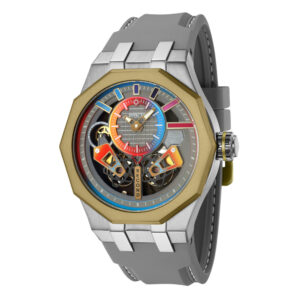 ectq20234_vni_0 jpg - Relógio Masculino Automático Invicta Specialty, Cinza 43202 -<p>Este incrível relógio Invicta da coleção Specialty oferece um movimento automático exato, com uma incrível caixa caqui de bronze. O mostrador exibe um mostrador de metal cinza prot</p>