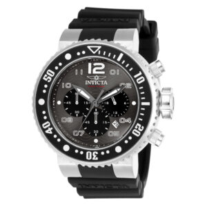 ectq23762_vni_0 jpg - Relógio Masculino Pro Diver, Invicta 26732, Preto e Prata -<p>Este atraente relógio Invicta da coleção Pro Diver é movido por um movimento de quartzo preciso, com uma caixa de aço preta. Seu mostrador é decorado por um mostrador de metal pret</p>