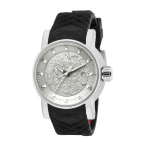 ectq26851_vni_0 jpg - Relgio Masculino S1 Rally Yakuza Automtico 48mm. Preto. Vermelho 15862, Invicta -<p>Este lindo relgio Invicta S1 Rally contm um movimento Automtico preciso alm de uma caixa de ao. Seu mostrador exibe um mostrador de metal prateado antigo protegido por um cristal m</p>