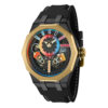 ectq30234_vni_0 jpg - Relógio Masculino Automático Invicta Specialty, Preto 43203 -Este incrível relógio Invicta da coleção Specialty oferece um movimento automático exato, com uma incrível caixa preta e dourada. O mostrador exibe um mostrador de metal preto prot