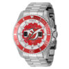 ectq35224_gz_vni_0 jpg - Relgio masculino NHL New Jersey Devils 47 mm em ao inoxidvel ZG 42253, da marca Invicta. -Este relgio Invicta da coleo NHL apresenta um movimento preciso e uma caixa prateada. Seu mostrador decorado por um mostrador de metal e protegido por um resistente Cristal Flame F